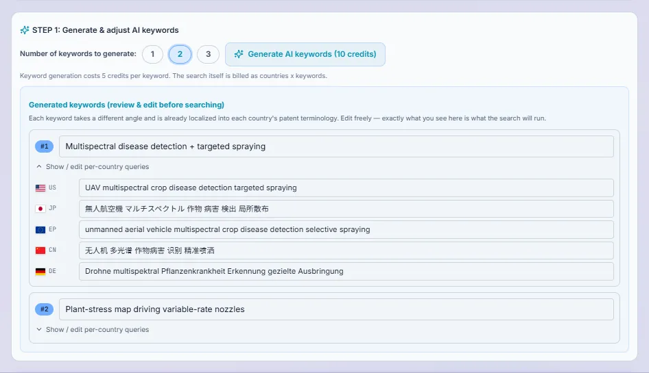 Generate and check the queries